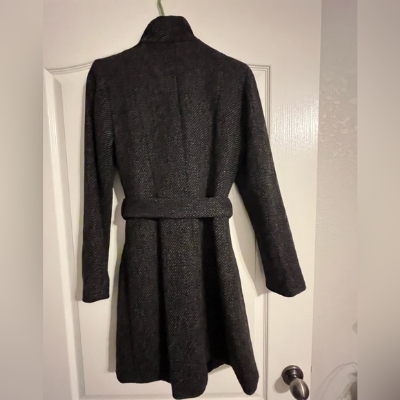 Tahari Tweed Cocoon Coat Small - Picture 2 of 5